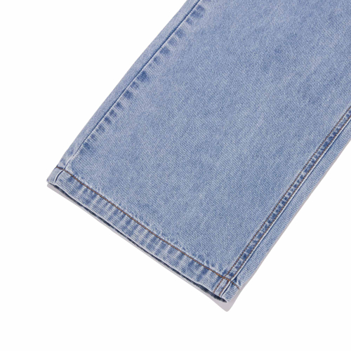RELAXED-FIT DENIM PANTS(LIGHT BLUE)