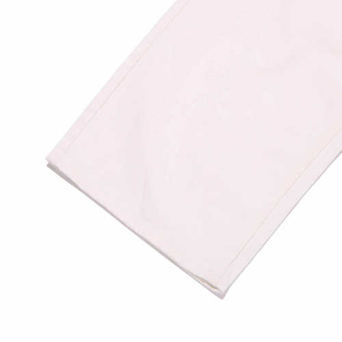 PLAIN WIDE-FIT DENIM PANTS(WHITE)