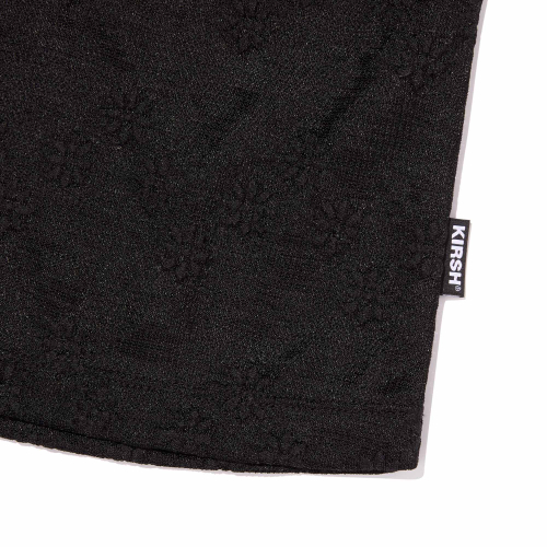 SHEER SLIM-FIT LONG SLEEVE(BLACK)