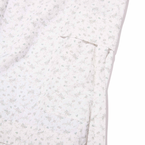 RIBBON DETAIL TWO-WAY NYLON PANTS(WHITE)