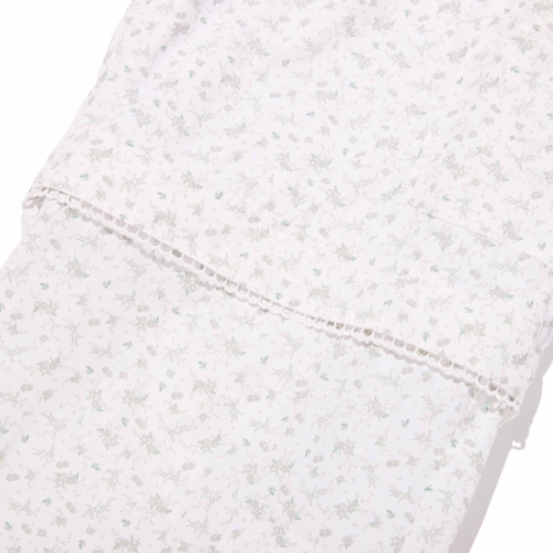 RIBBON DETAIL TWO-WAY NYLON PANTS(WHITE)