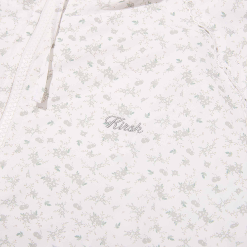RIBBON DETAIL LOOSE-FIT WINDBREAKER(WHITE)