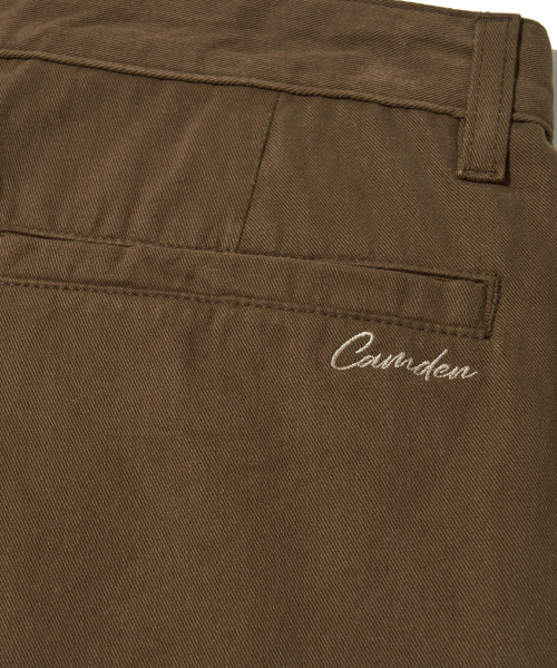Camden Washed Chino Pants_BROWN
