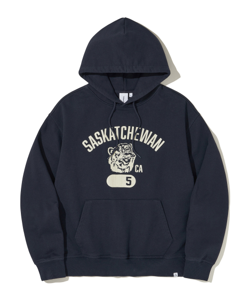 Saskatchewan Bear Hoodie_NAVY