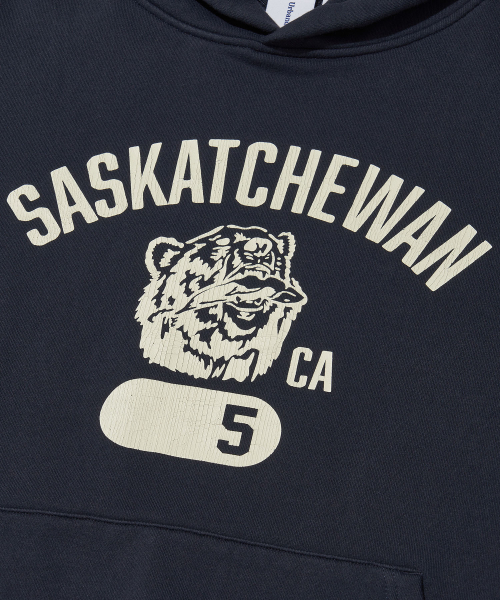 Saskatchewan Bear Hoodie_NAVY