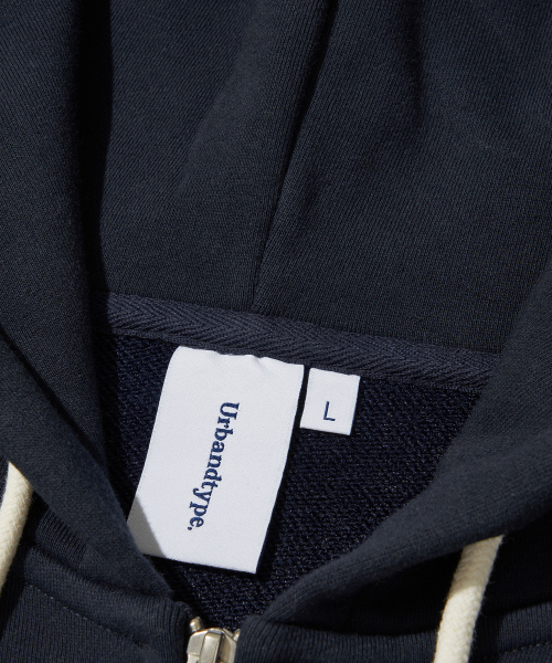 Borneo Panther Zip Hoodie_NAVY