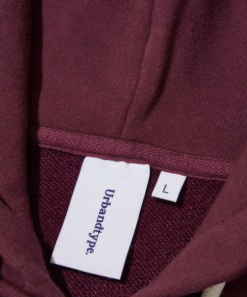 Borneo Panther Zip Hoodie_BURGUNDY