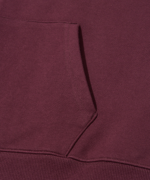 Borneo Panther Zip Hoodie_BURGUNDY