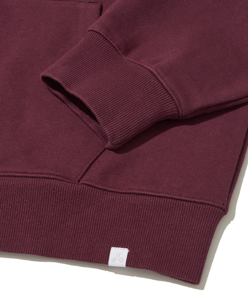 Borneo Panther Zip Hoodie_BURGUNDY