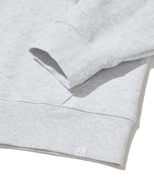 Borneo Panther Zip Hoodie_LIGHT GRAY