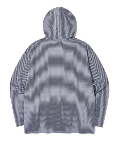 Twin Stripe Light Hoodie_PURPLE