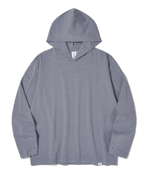 Twin Stripe Light Hoodie_PURPLE