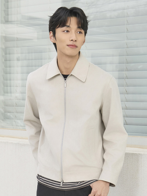 남성 비건 스웨이드 재킷_MSG1KG1001
