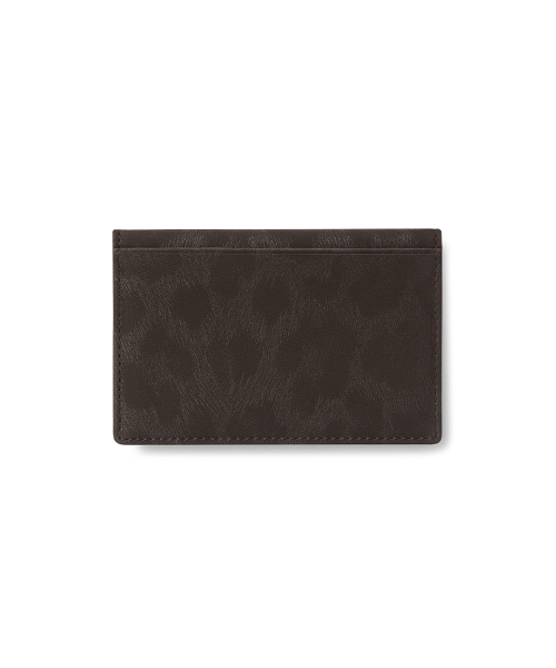 LEO CARD CASE - BROWN