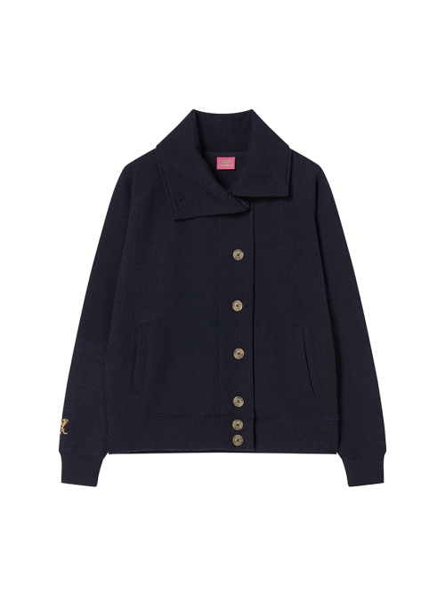 BUTTON UP CARDIGAN NAVY
