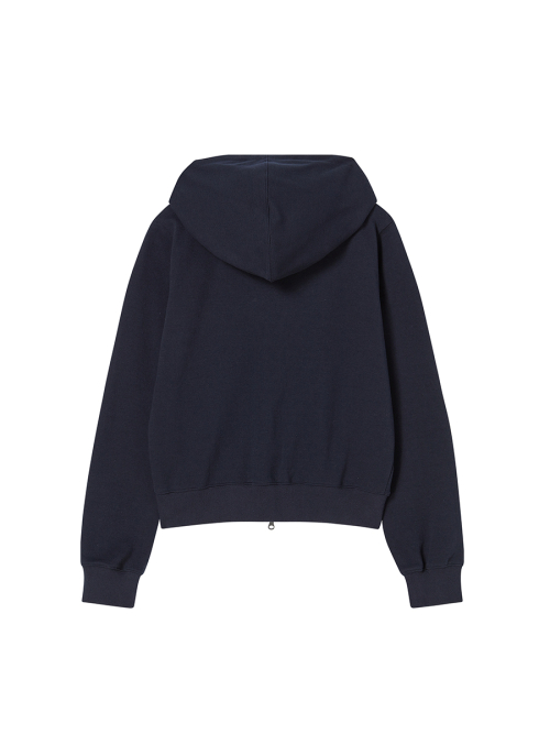 BURST INTO ROSE HOOD ZIP-UP RED