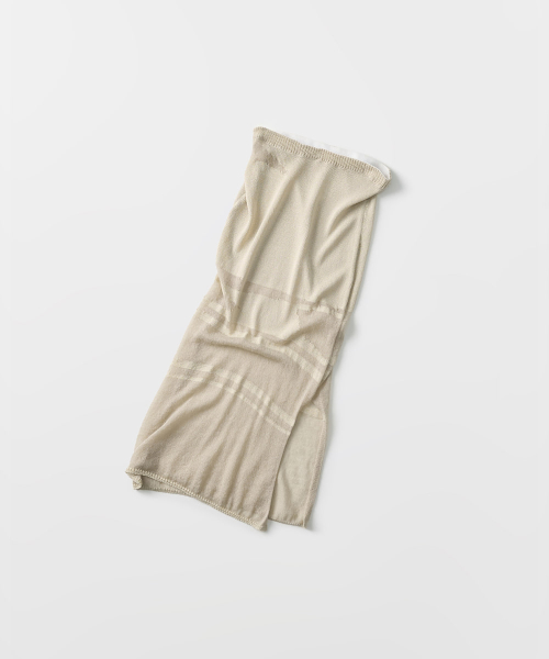 Valley Intarsia Knit Skirt