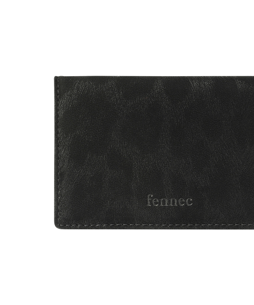 LEO CARD CASE - BLACK
