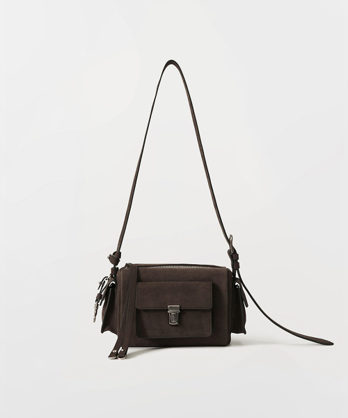 Pocket belted shoulder bag