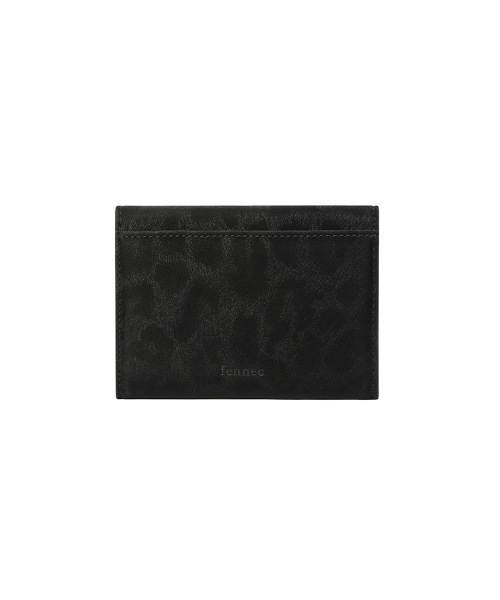 TRIANGLE DOCO WALLET - LEOPARD BLACK