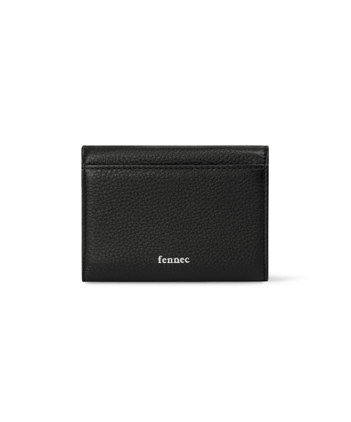 TRIANGLE DOCO WALLET - PEBBLE BLACK