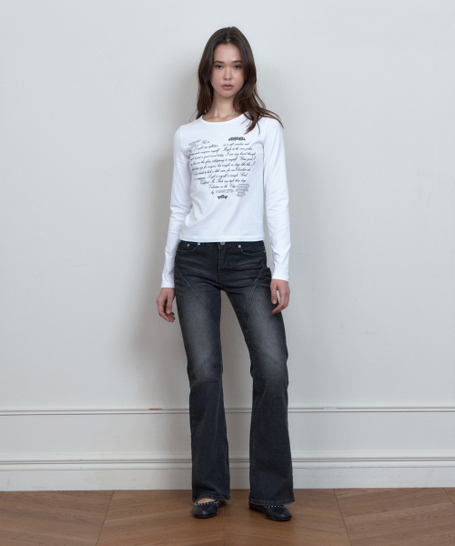 C LOVE LETTER GRAPHIC T-SHIRT_WHITE