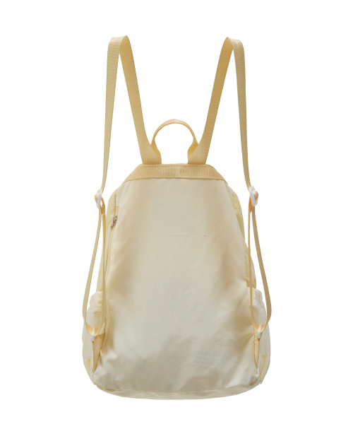 Beads Nylon String Backpack LIGHT YELLOW