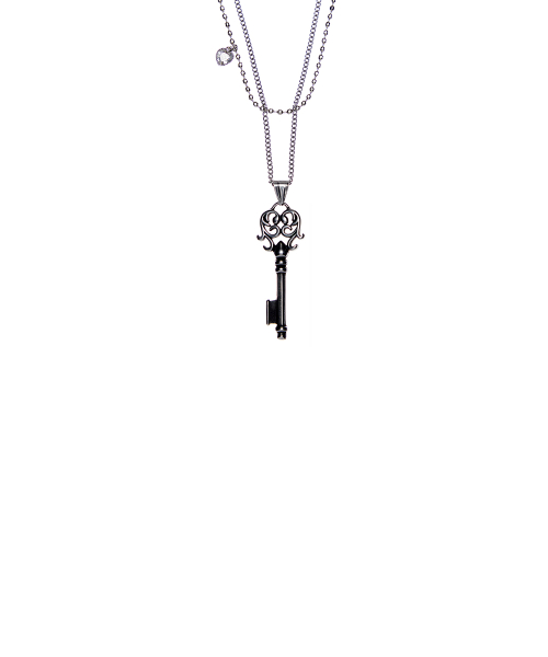 EL LAYERED NECKLACE(SILVER)