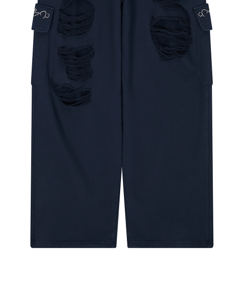 EL DAMAGE COLORING TRAINING PANTS(NAVY)