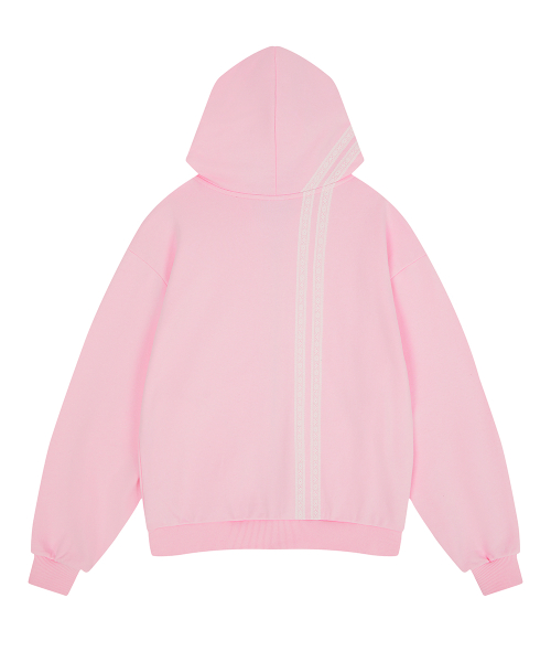 EL LACE HOOD ZIP UP(PINK)