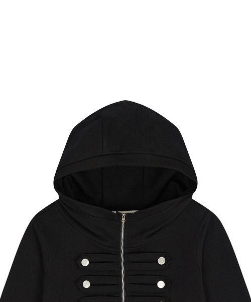 EL PIRATE HOOD ZIP UP(BLACK)