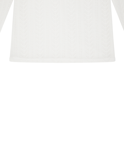 EL OFF-SHOULDER KNIT(WHITE)