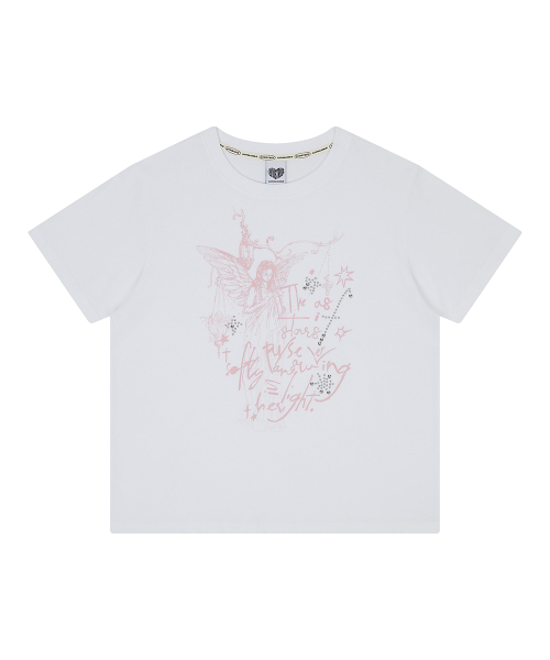 EL ANGELIC GRAPHIC TEE(WHITE)