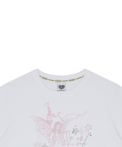 EL ANGELIC GRAPHIC TEE(WHITE)