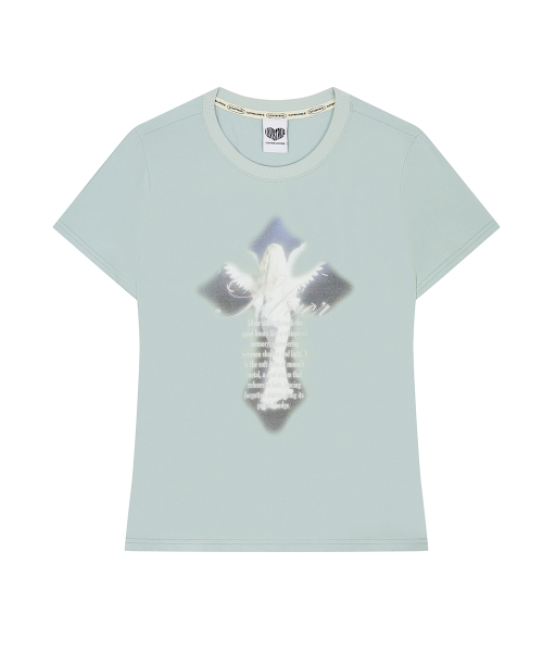 EL CROSS FAIRY GRAPHIC TEE(MINT)