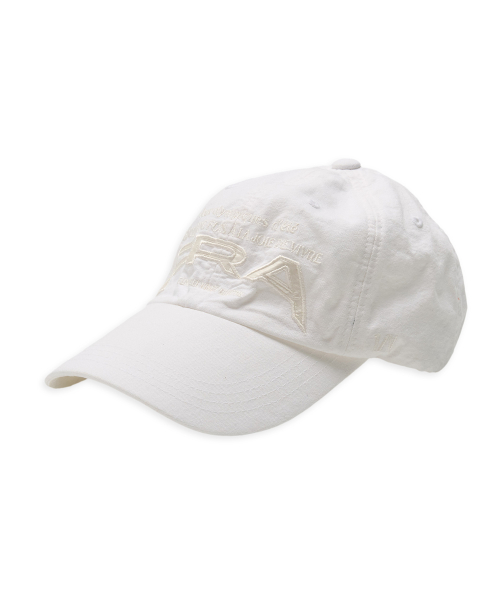 FRA 24,souvenir wrinkled ball cap in blanc