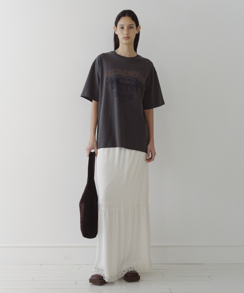 VIBRANT SENSE T-SHIRT - DARK GREY