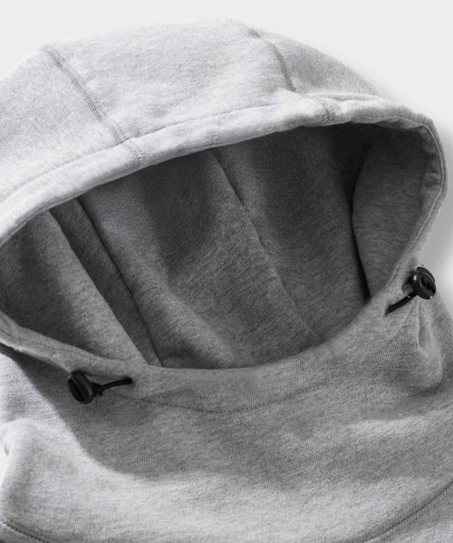 VTG WASHED BALACLAVA HOODED T-SHIRT_MELANGE
