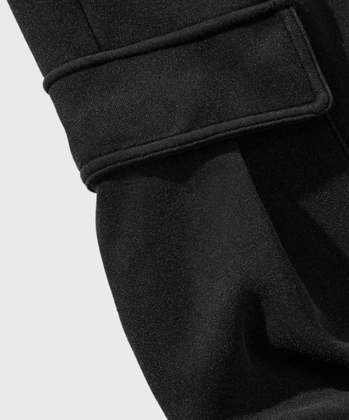 M65 PARASUIT CURVED PANTS_SWEAT BLACK