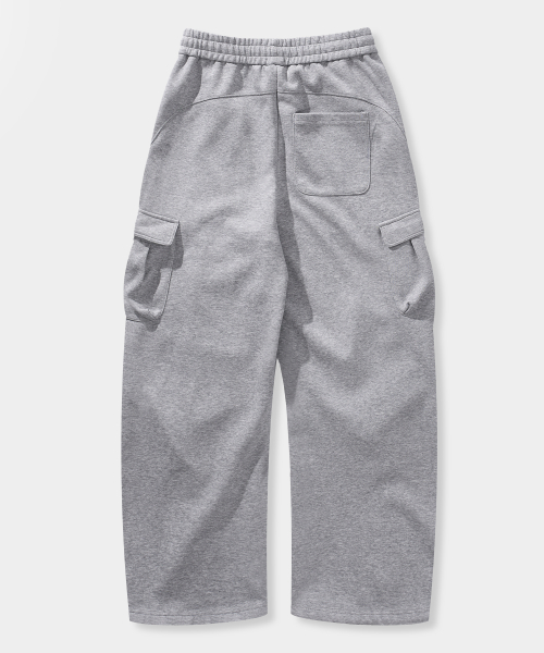 M65 PARASUIT CURVED PANTS_SWEAT MELANGE