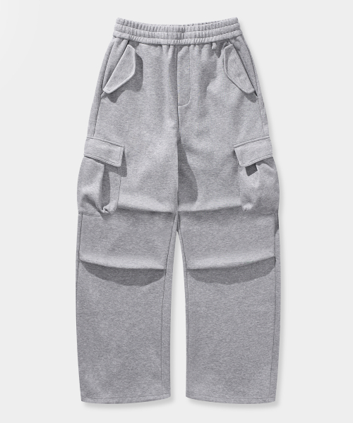 M65 PARASUIT CURVED PANTS_SWEAT MELANGE