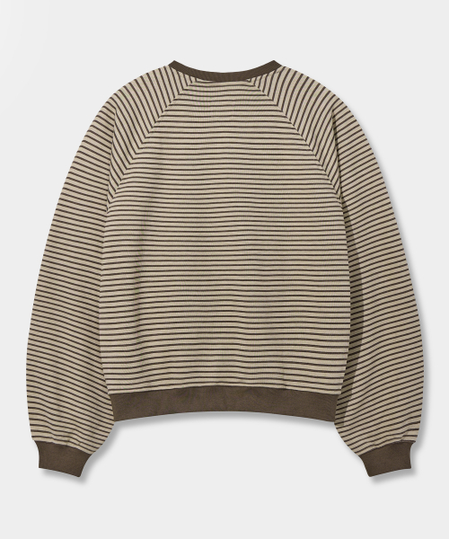 RAGLAN STRIPE SWEAT SHIRT_3 COLOR