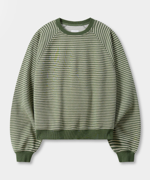 RAGLAN STRIPE SWEAT SHIRT_3 COLOR