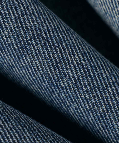 BALACLAVA SLASH HOODED ZIP-UP_DENIM DUST INDIGO