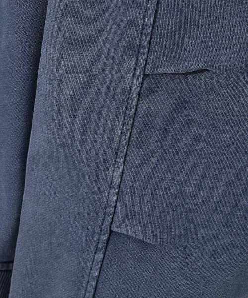 VLAD SNATCHED PATCH CROPPED HOODED ZIP-UP_PIGMENT NAVY