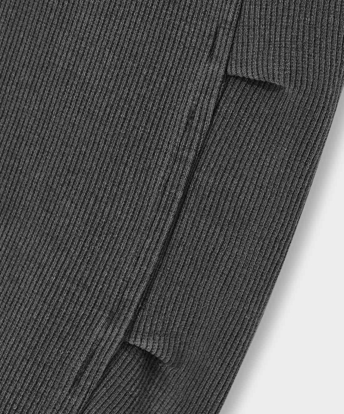 ESSENTIAL RIBBED LONG SLEEVE T-SHIRT_ 3 COLOR