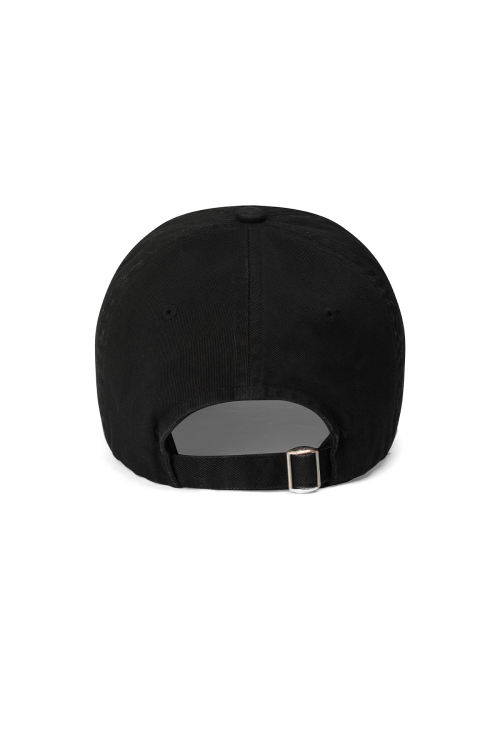 DEINET STUDIO WASHING BALL CAP IN BLACK
