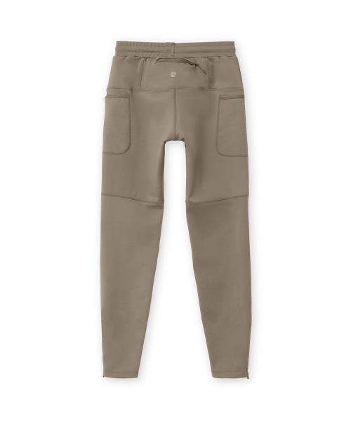 Performance Long Leggings, Taupe
