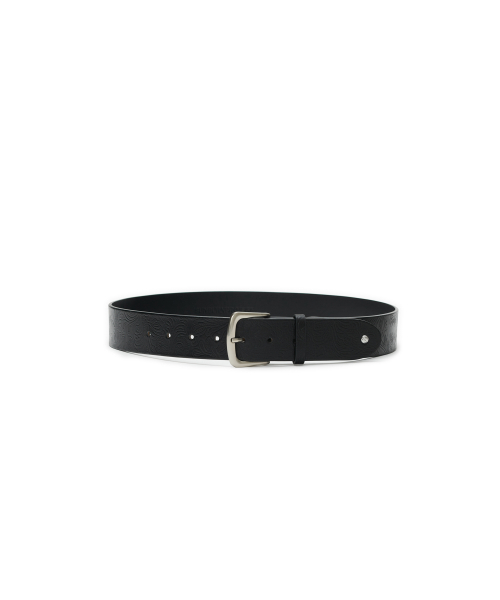 PAISLEY WIDE BELT, BLACK