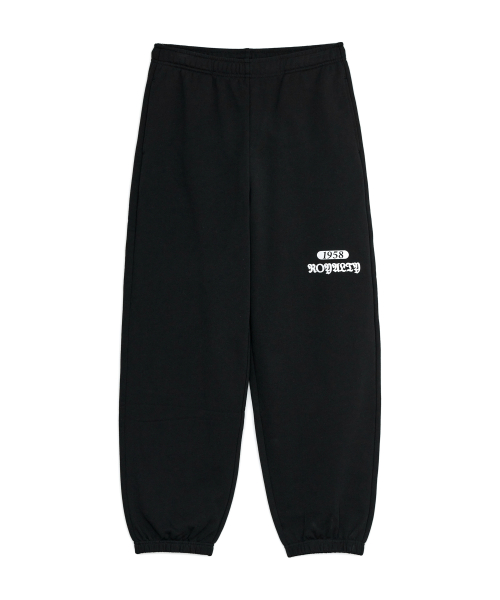 RAW SWEATPANTS, BLACK
